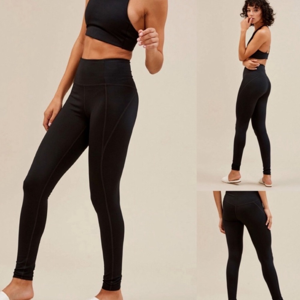 NWOT Girlfriend Collective Black Leggings